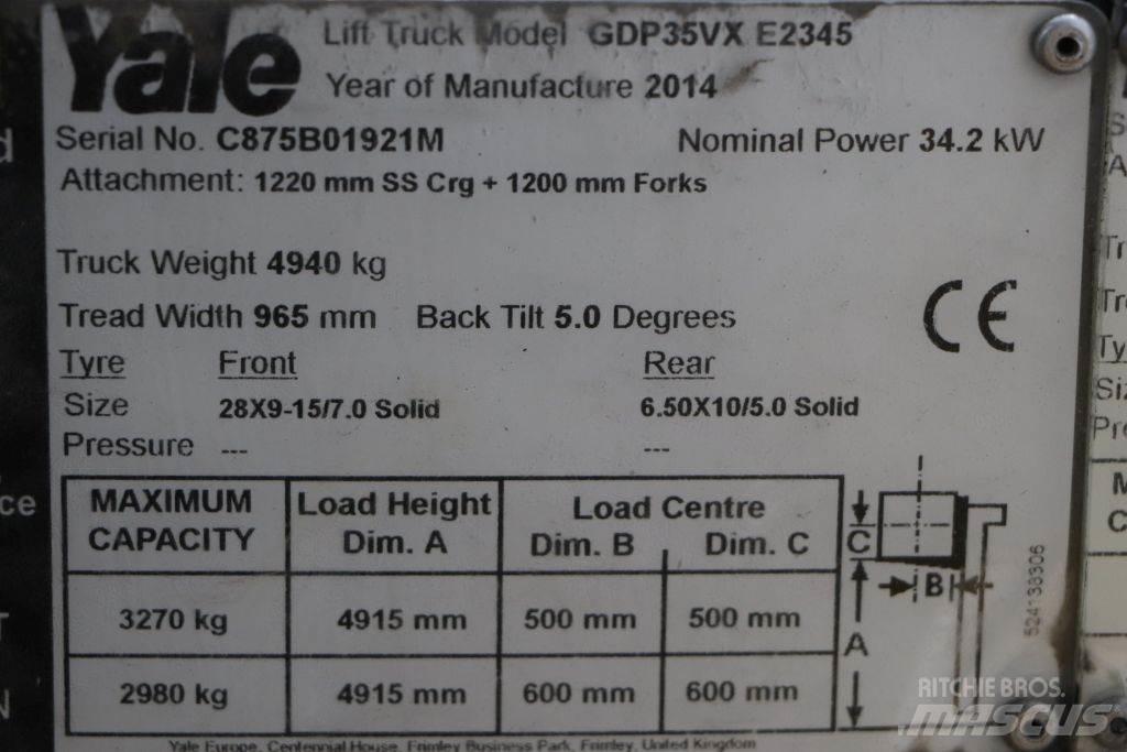 Yale GDP35VX 柴油叉车