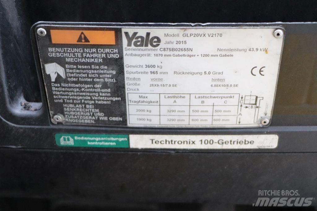 Yale GLP20VX 天然气叉车