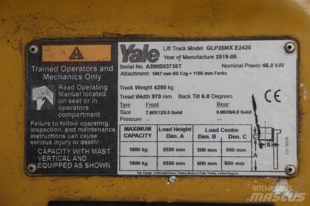 Yale GLP25MX 天然气叉车