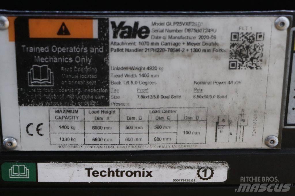 Yale GLP25VX 天然气叉车