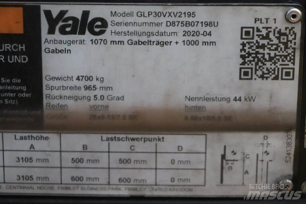 Yale GLP30VX 天然气叉车