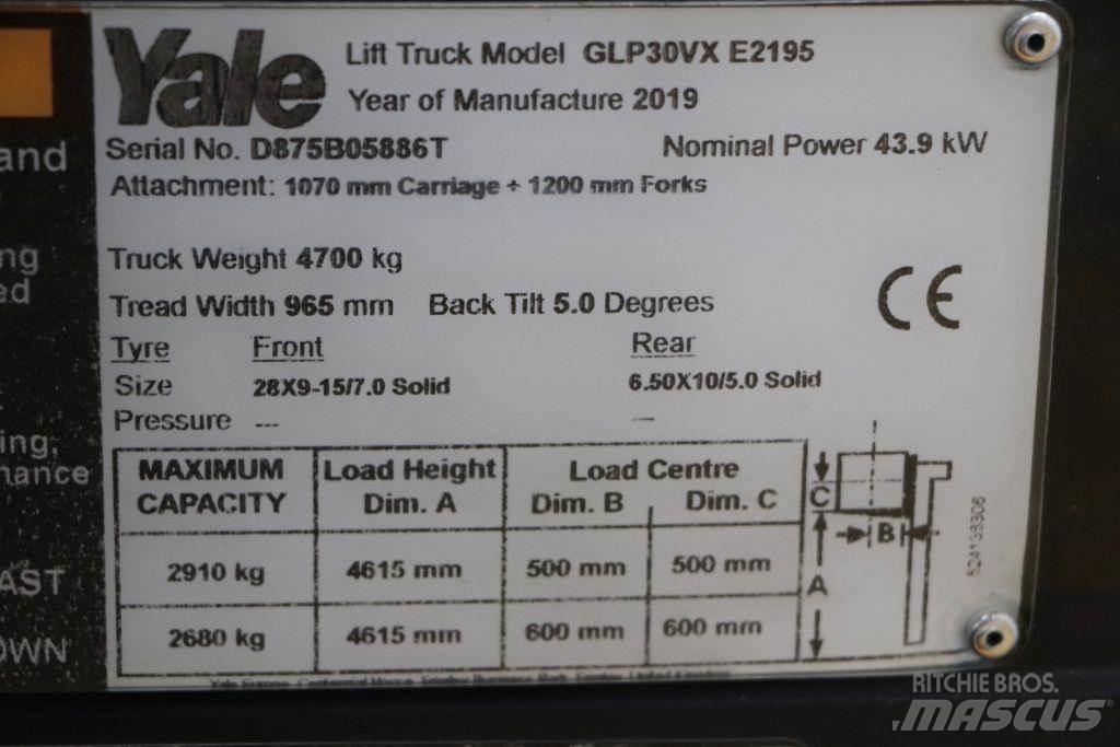 Yale GLP30VX 天然气叉车