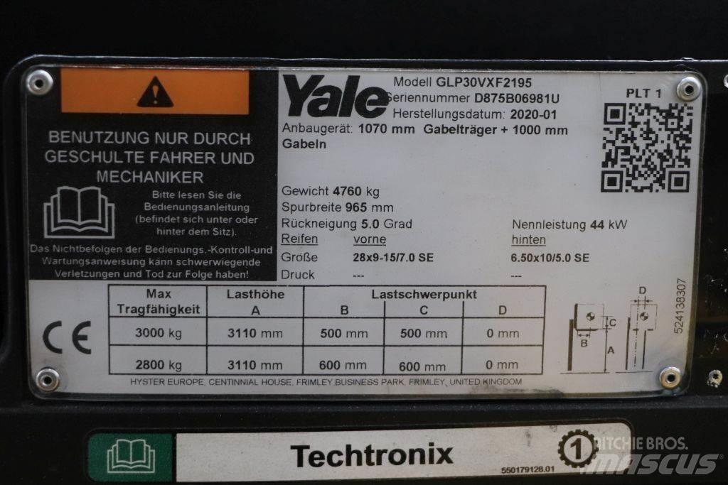 Yale GLP30VX 天然气叉车