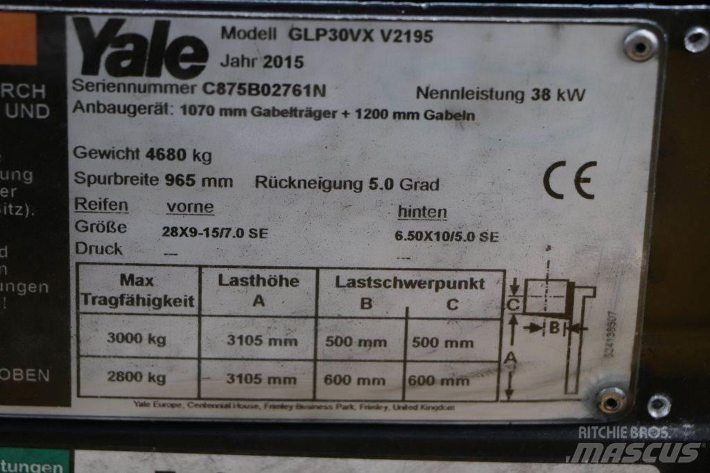 Yale GLP30VX 天然气叉车