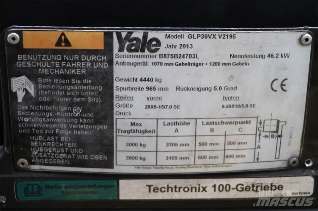 Yale GLP30VX 天然气叉车