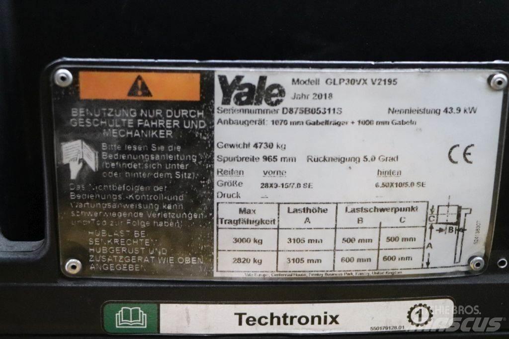 Yale GLP30VX 天然气叉车