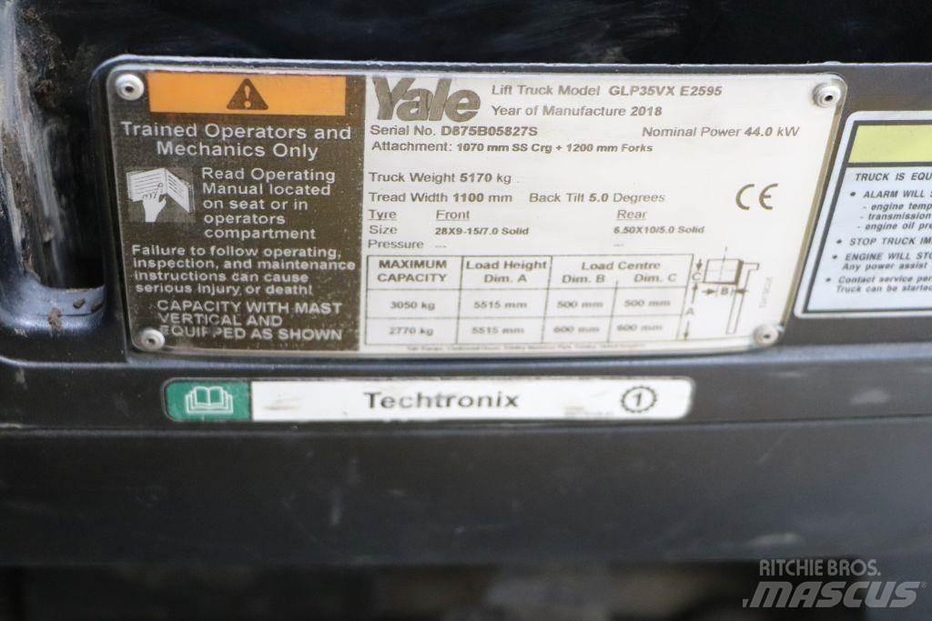 Yale GLP35VX 天然气叉车