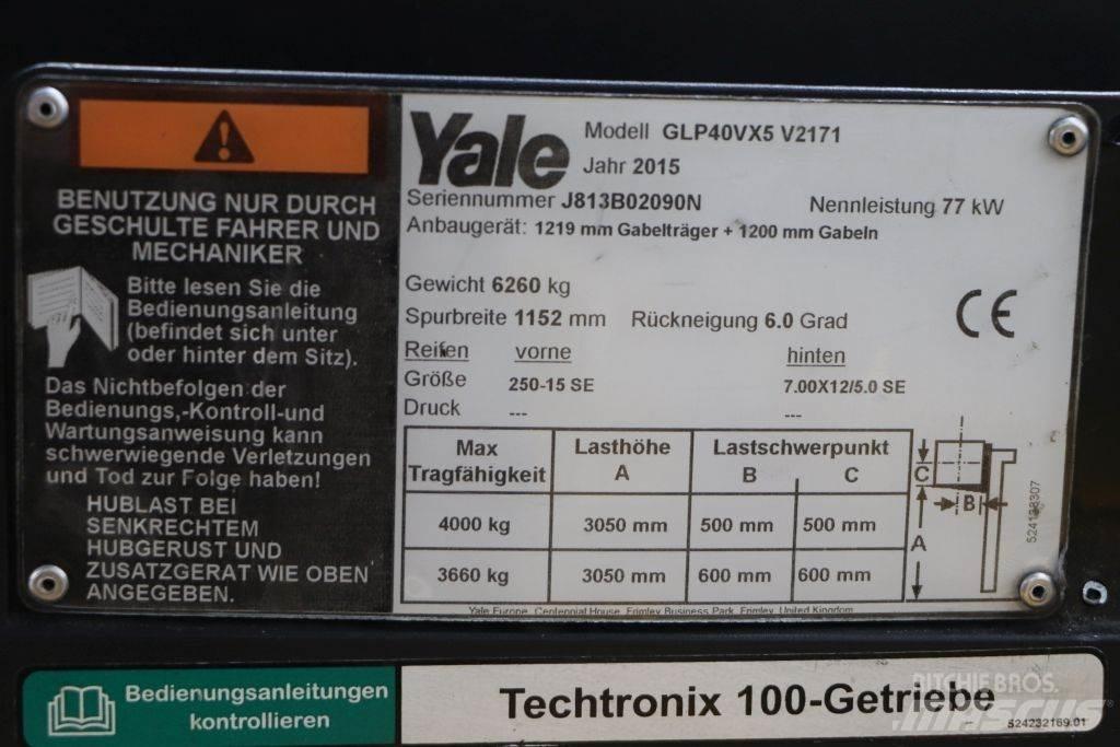 Yale GLP40VX5 天然气叉车