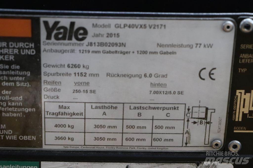 Yale GLP40VX5 天然气叉车
