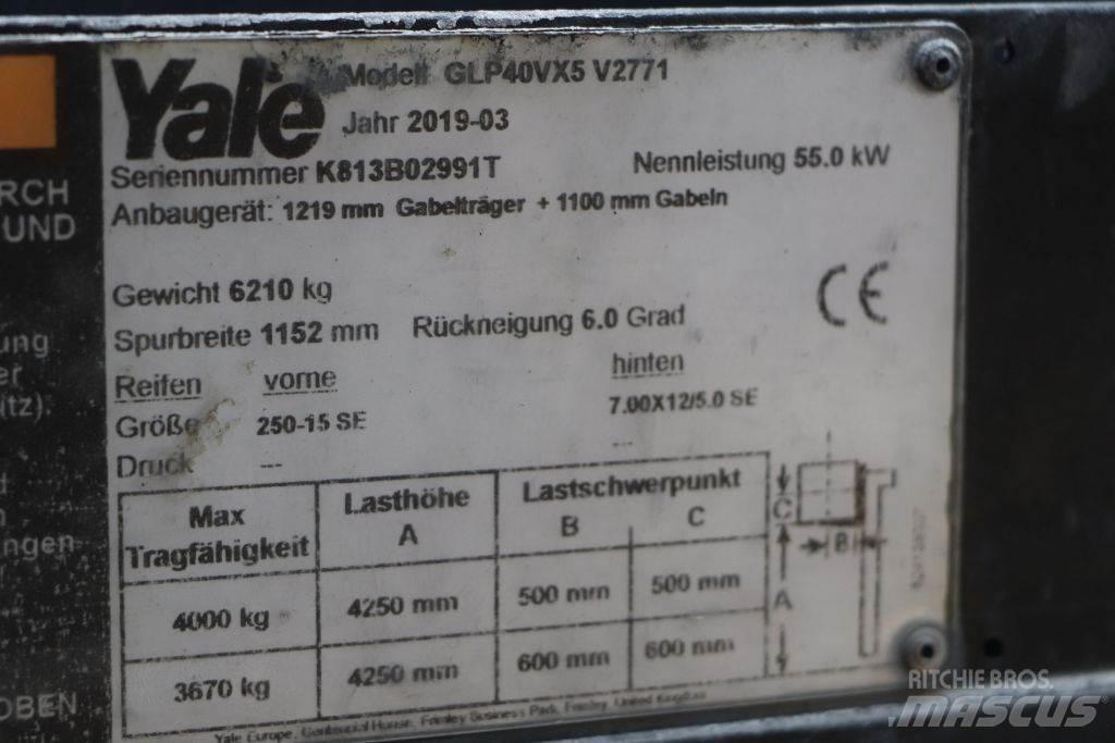 Yale GLP40VX5 天然气叉车