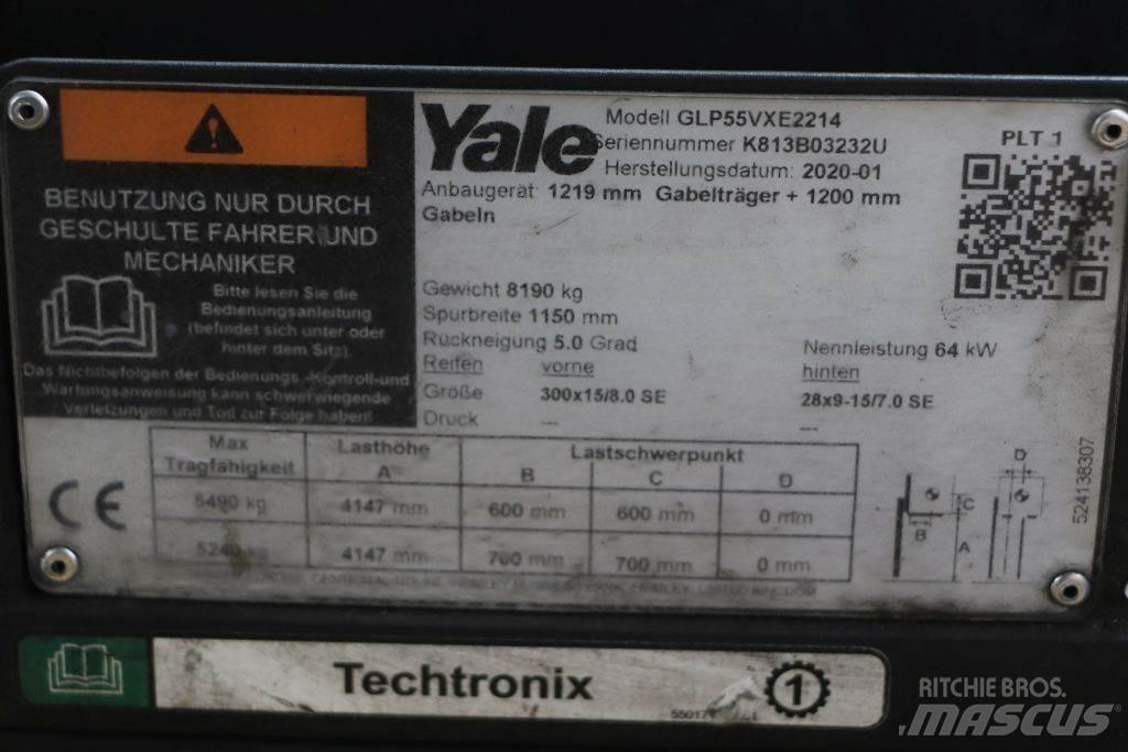 Yale GLP55VX 天然气叉车