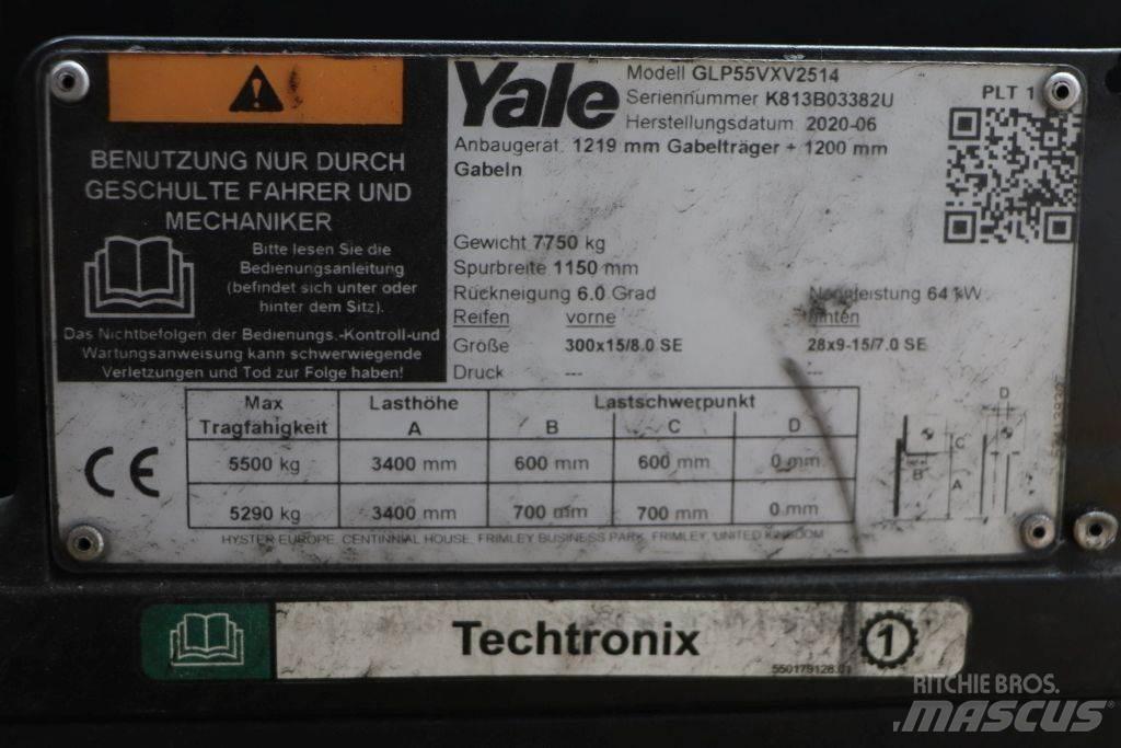 Yale GLP55VX 天然气叉车