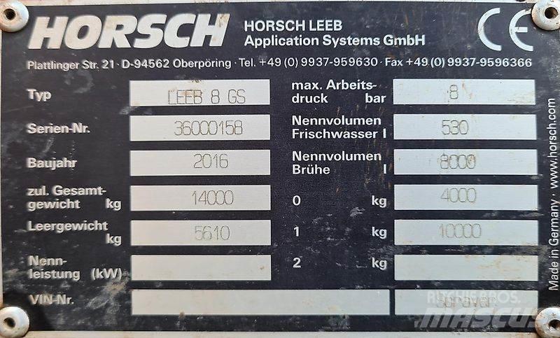 Horsch 8 GS 牵引式喷雾机