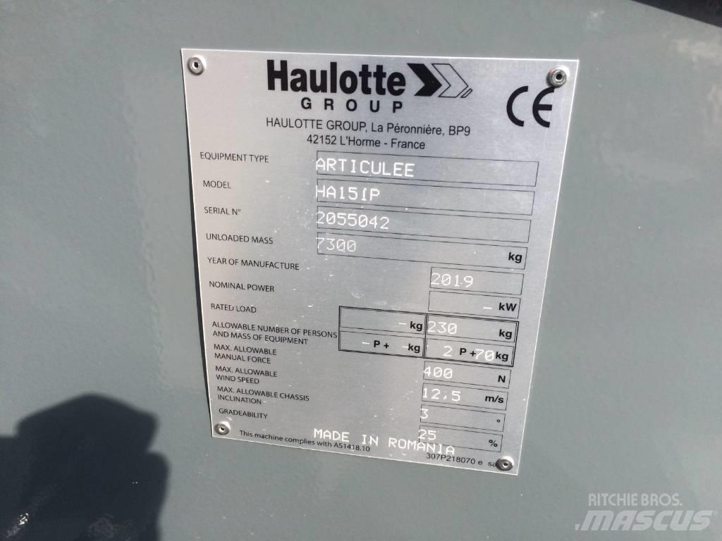 Haulotte HA 15 IP 曲臂高空工作平台