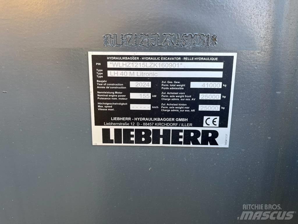 Liebherr LH 40 工业挖掘机