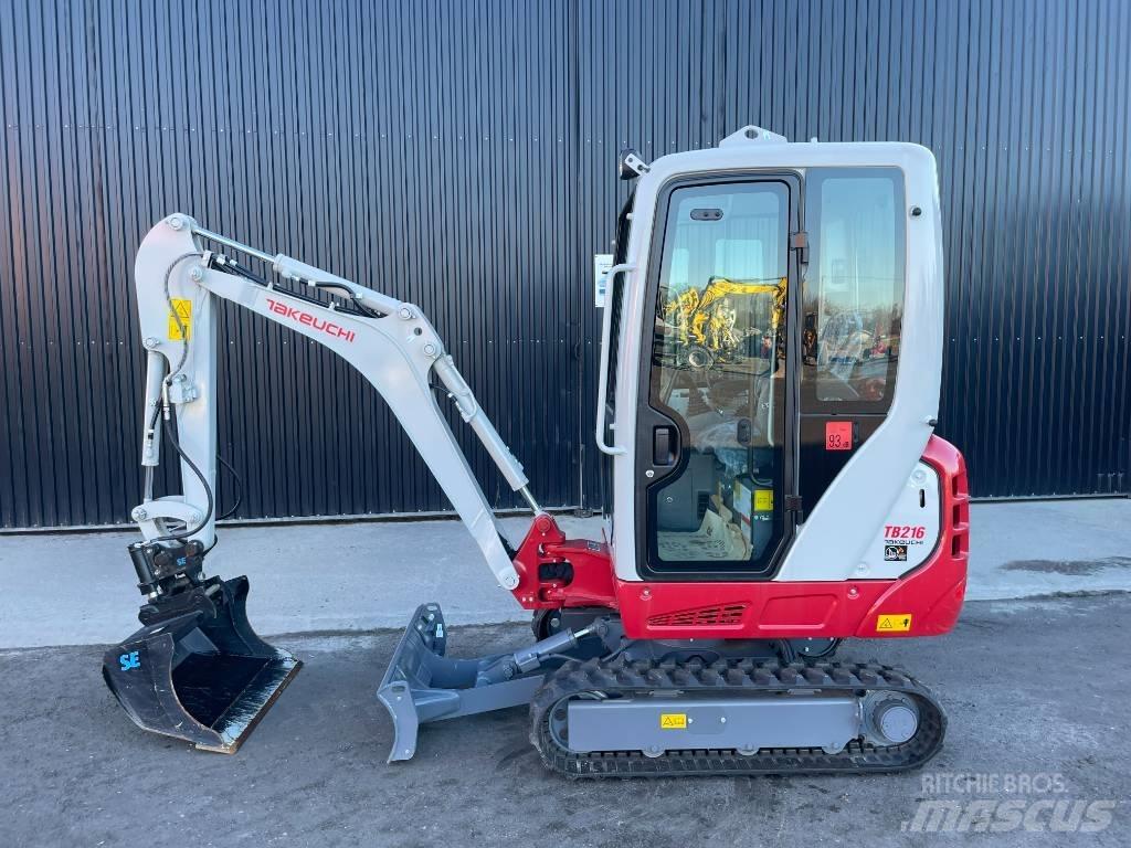 Takeuchi TB 216 小型挖掘机