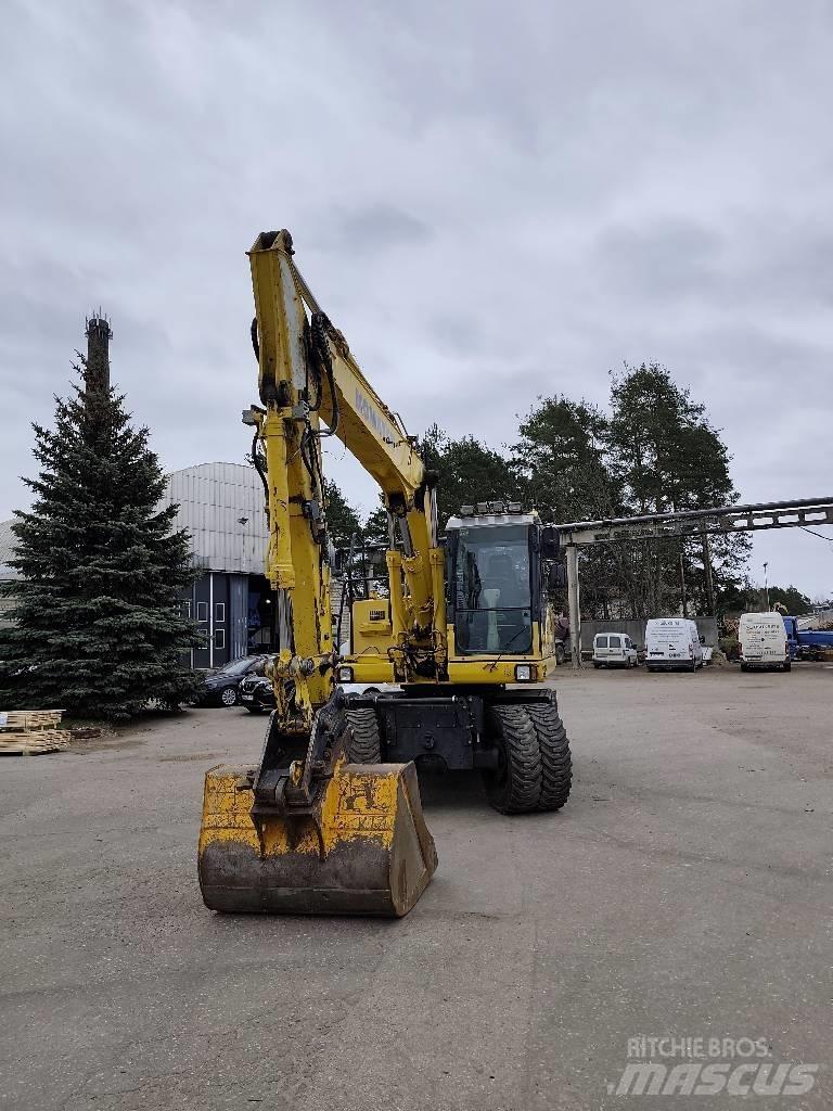 Komatsu PW 160-7E0 轮式挖掘机