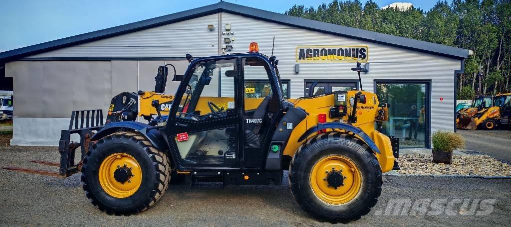 CAT TH 407C Ag 93kW 电动叉车