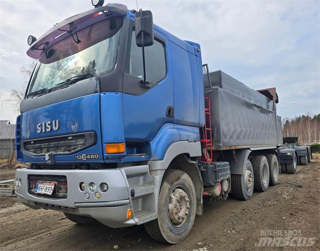 Sisu E12M 8X4 自卸式货车