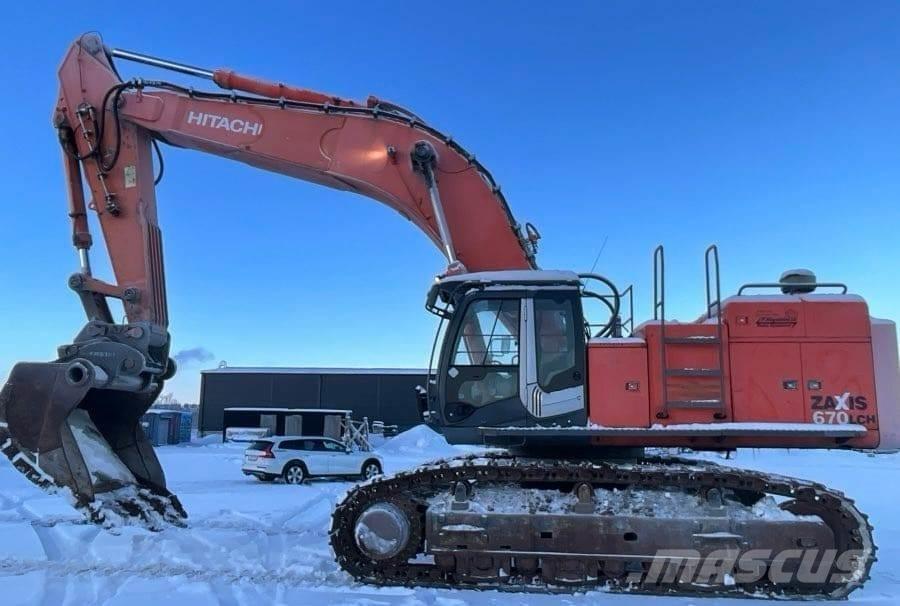 Hitachi ZX 670 LCH 履带挖掘机