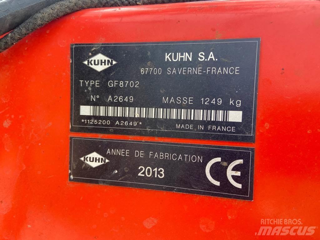 Kuhn GF8702 犁耙和摊草机
