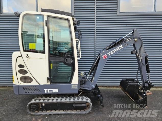 Terex tc16 小型挖掘机