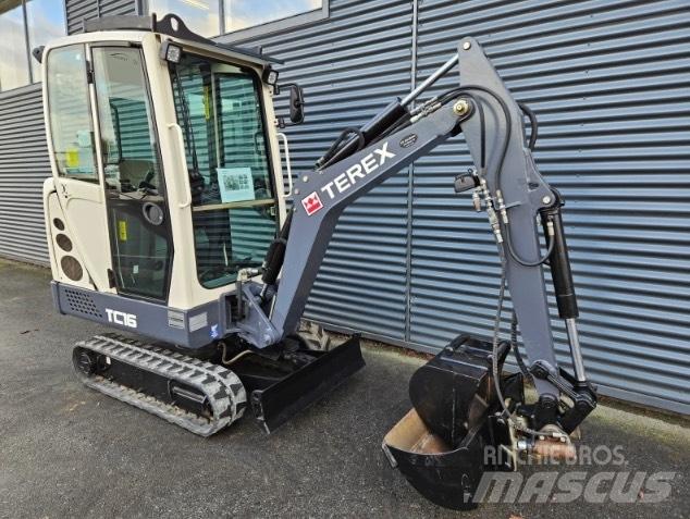 Terex tc16 小型挖掘机