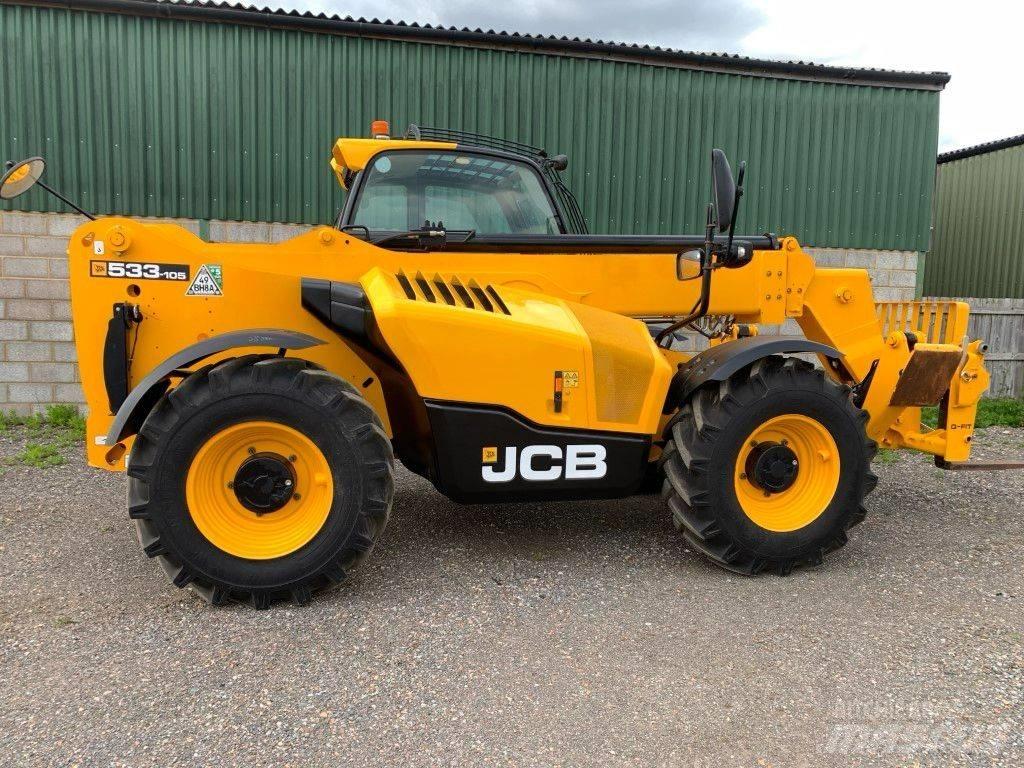 JCB 533-105 伸缩臂叉装车|叉装车