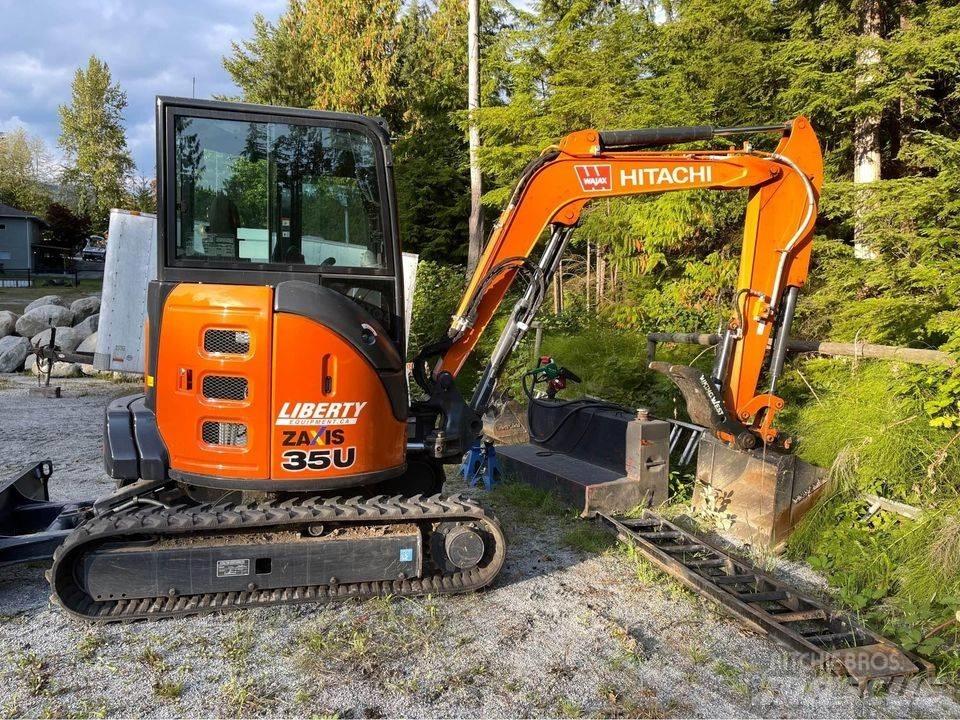 Hitachi ZX 35 小型挖掘机