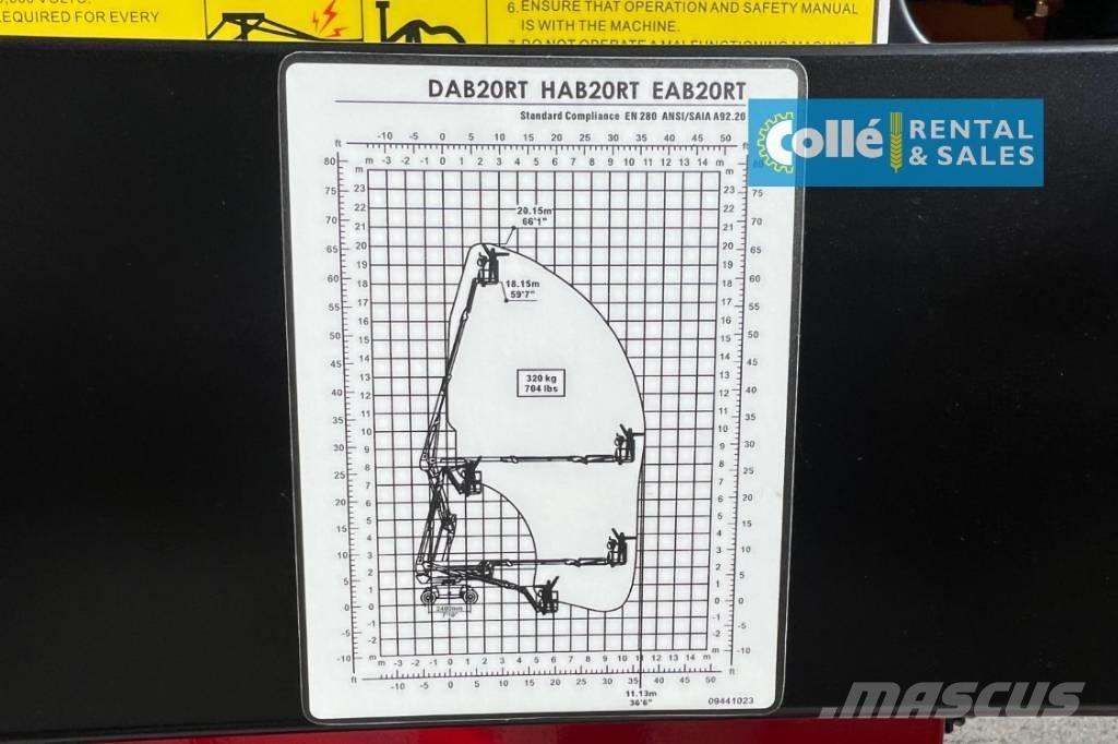 Magni DAB 20 RT | 2025 曲臂高空工作平台