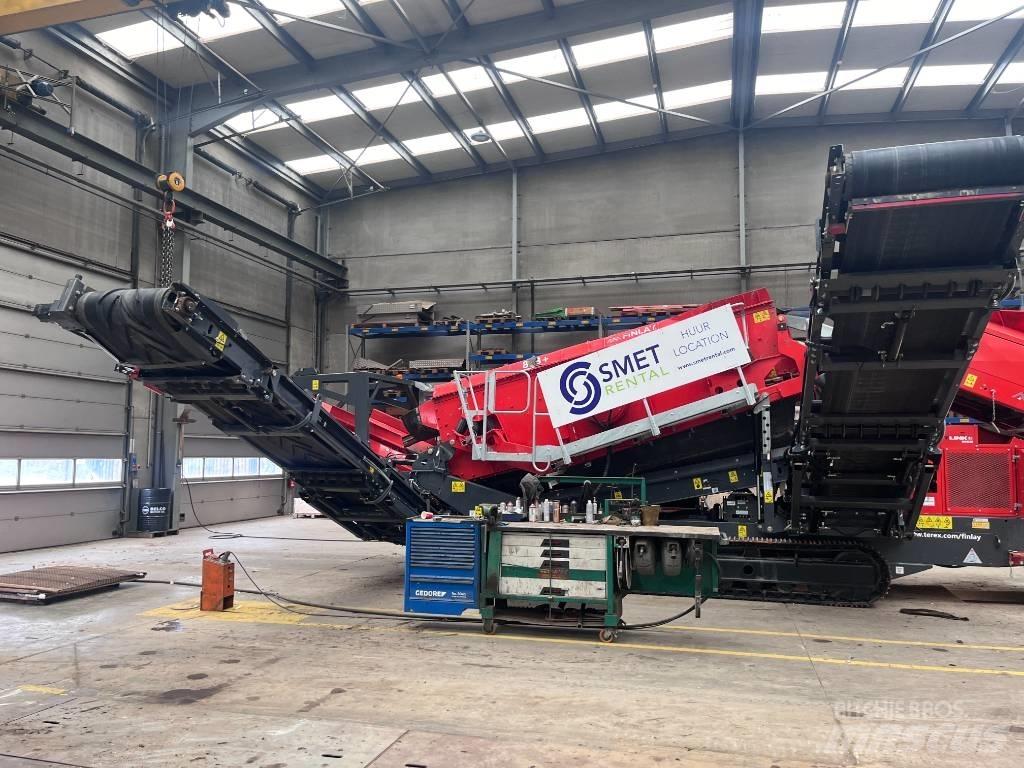 Terex Finlay 883+ E 移动式筛分机