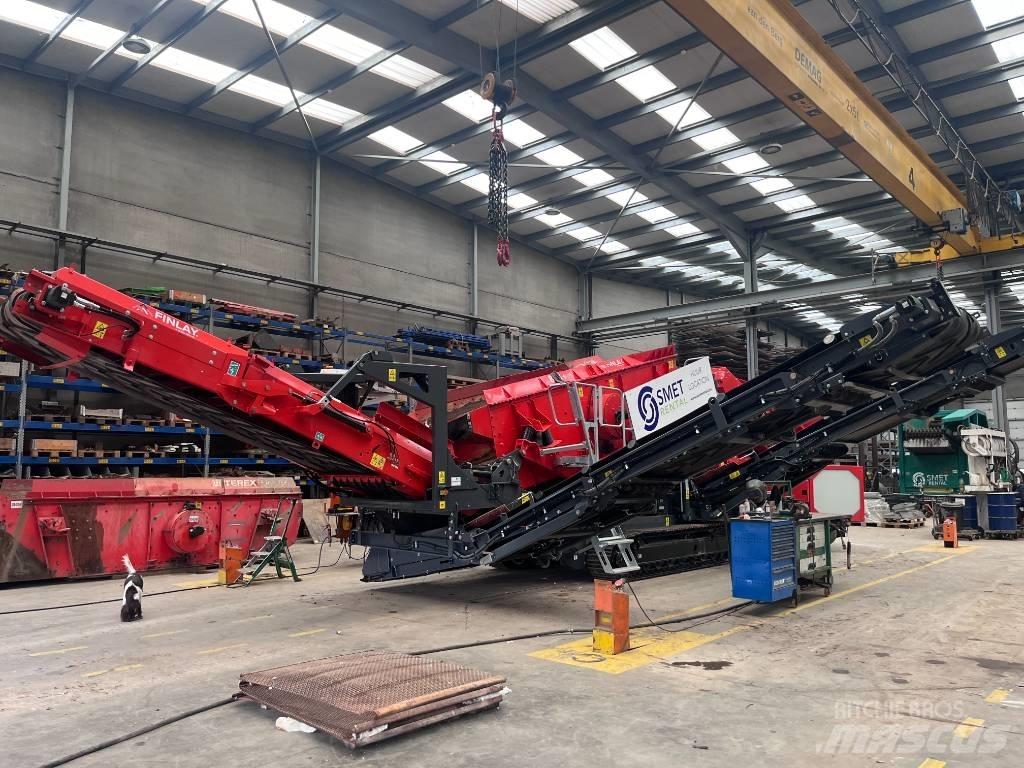 Terex Finlay 883+ E 移动式筛分机