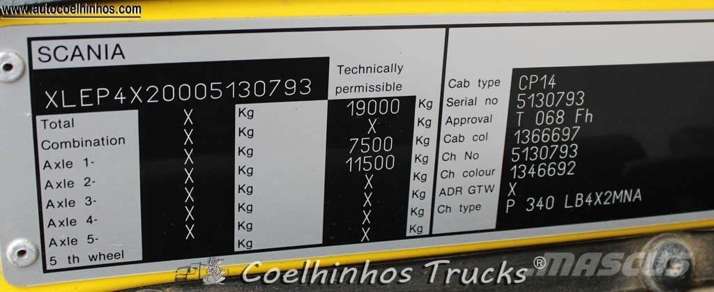 Scania P 340 平板车