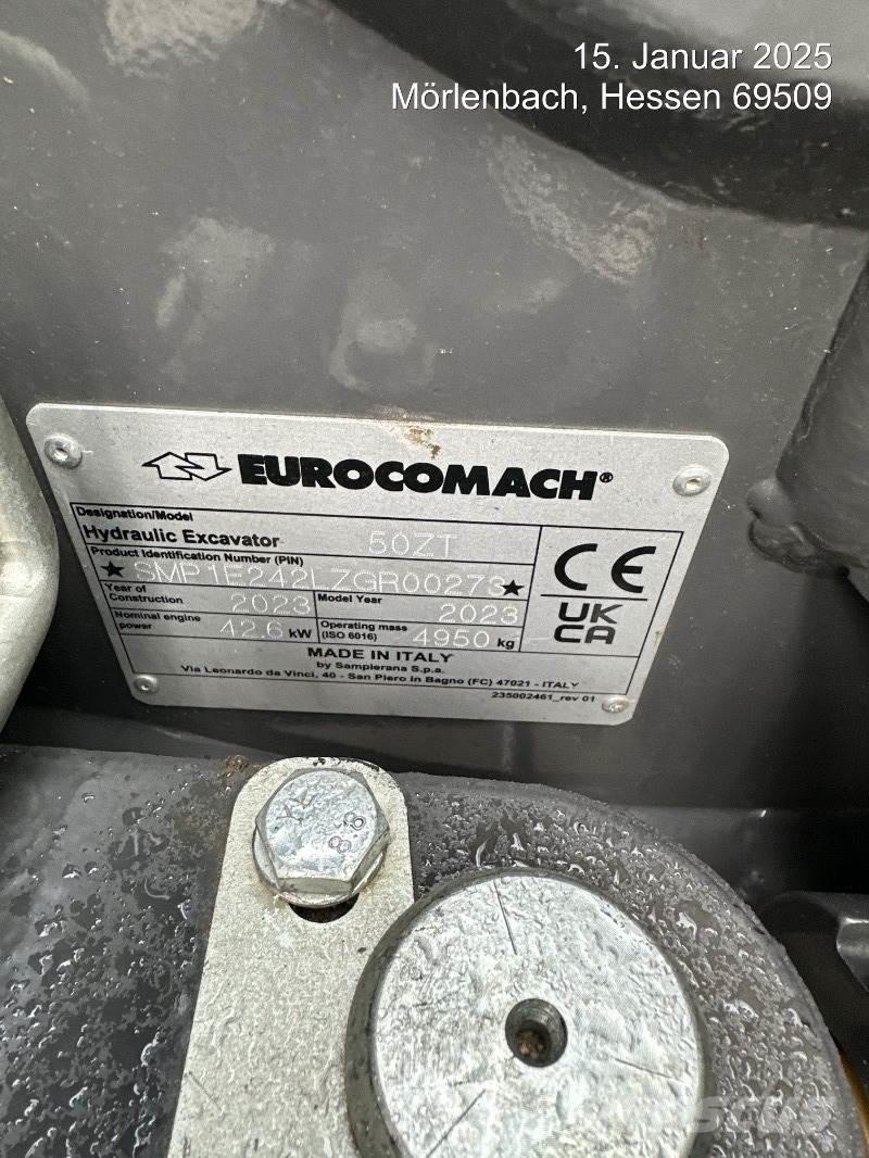 Eurocomach 50ZT 小型挖掘机