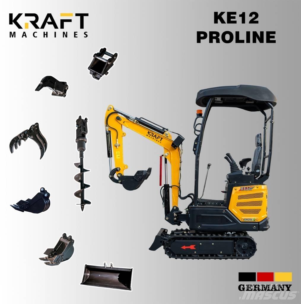 Kraft KE12Proline 小型挖掘机