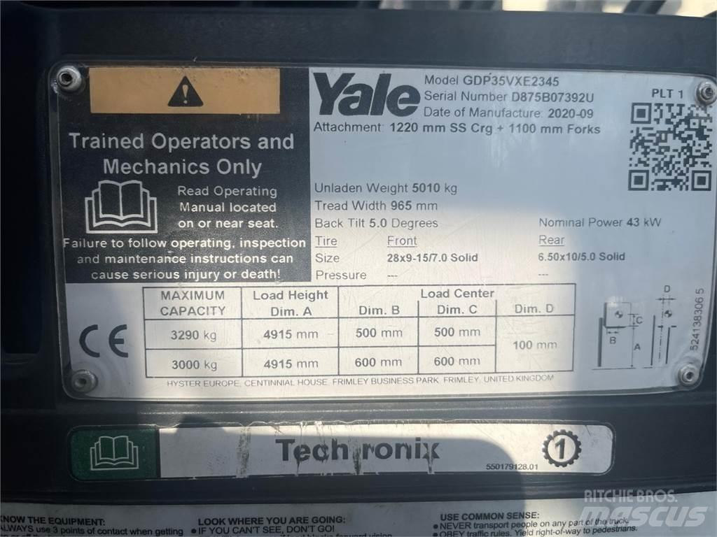 Yale GDP35VX 柴油叉车