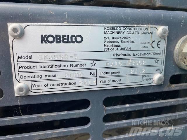 Kobelco SK 35 SR-5 小型挖掘机