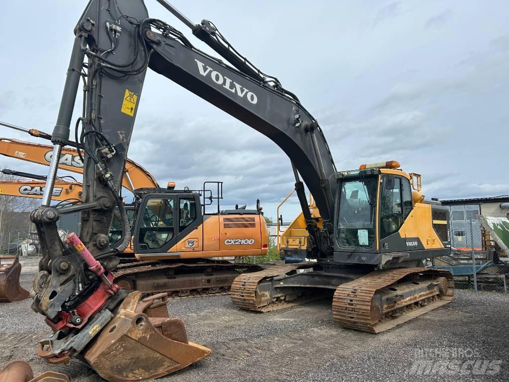 Volvo EC 250 EL 履带挖掘机