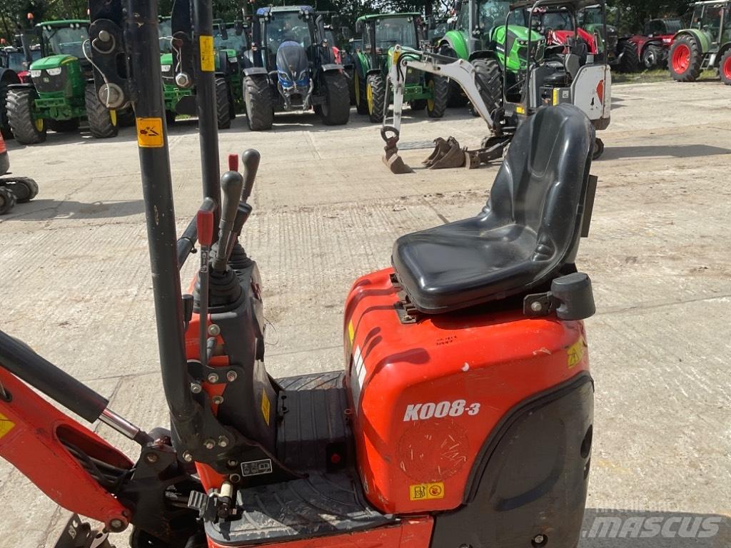 Kubota K 008-3 小型挖掘机