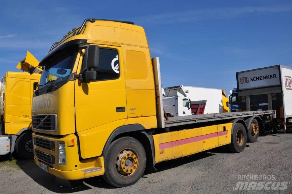 Volvo FH480 6X2 平板栏板货车