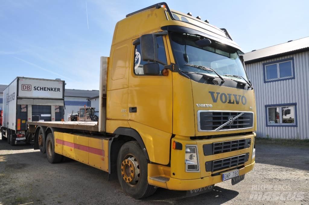 Volvo FH480 6X2 平板栏板货车