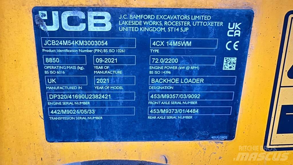 JCB 4 CX 反铲装载机