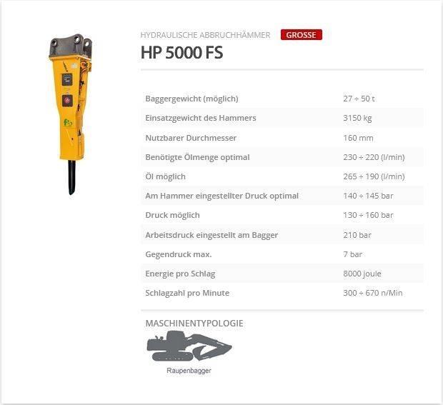 Indeco HP 5000 FS 破碎锤