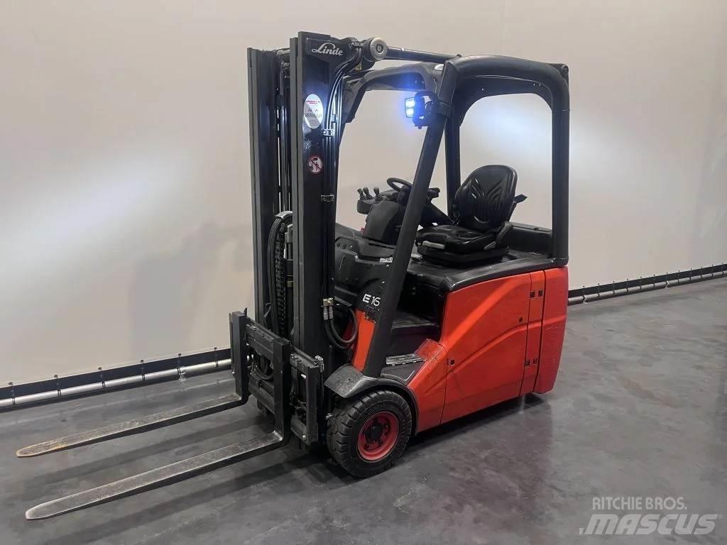 Linde E 16 H-01 电动叉车