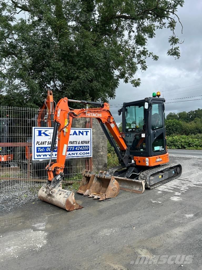 Hitachi ZX 26 U-6 小型挖掘机