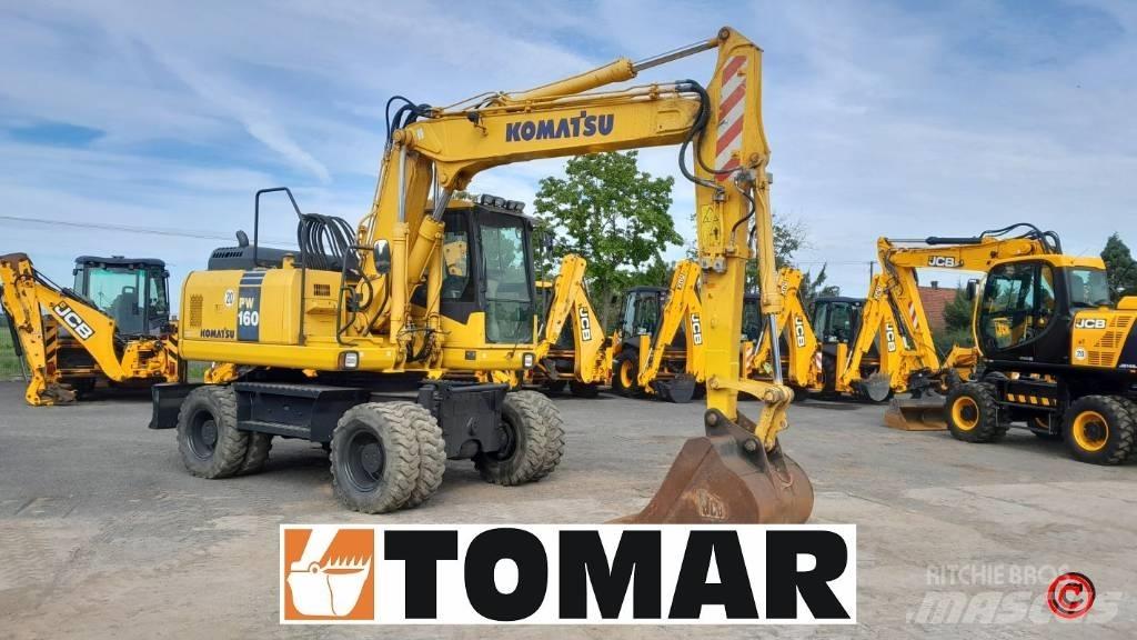 Komatsu PW 160-7 轮式挖掘机