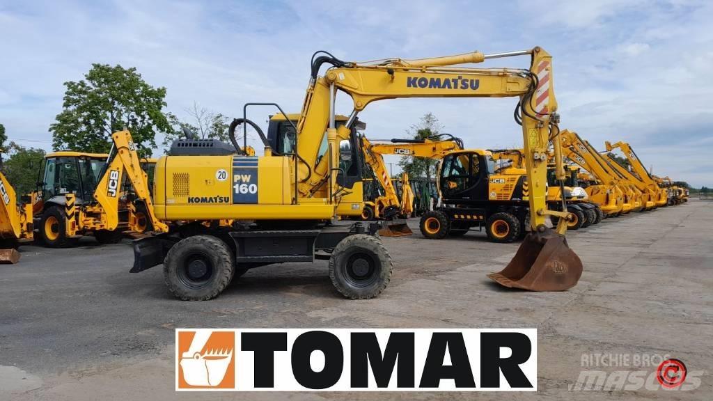 Komatsu PW 160-7 轮式挖掘机
