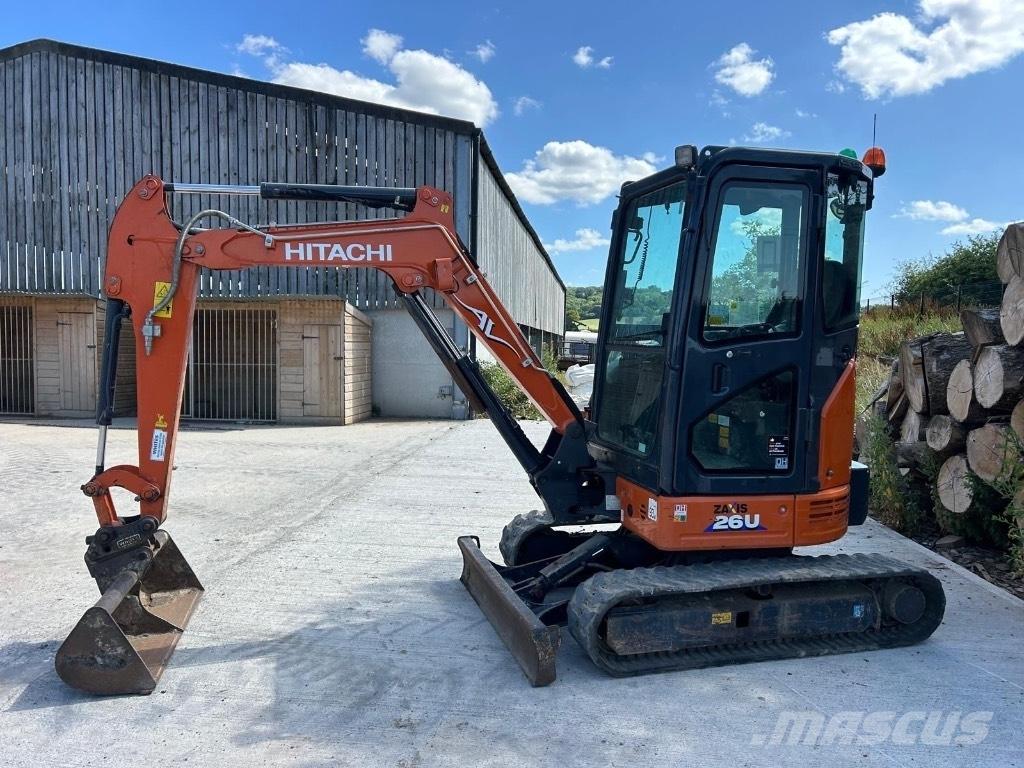 Hitachi ZX 26 U-6 小型挖掘机