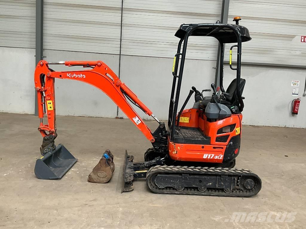 Kubota U 17-3 A 小型挖掘机