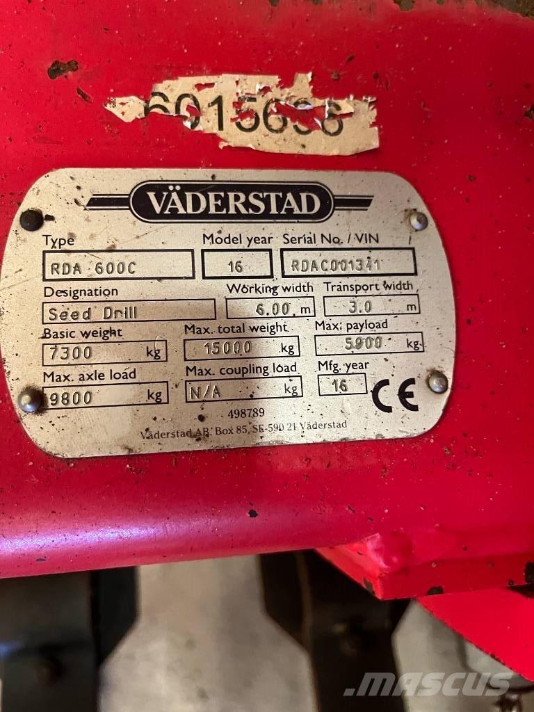 Väderstad RDA600 C 条播机